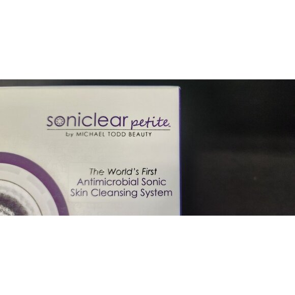 MICHAEL TODD Soniclear Petite Antibacterial Sonic Skin Cleansing System Purple - Picture 5 of 5